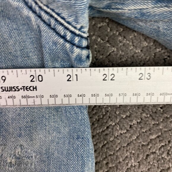 Cult of Individuality Denim Jean Jacket Men's Medium Blue Cotton - Picture 12 of 16